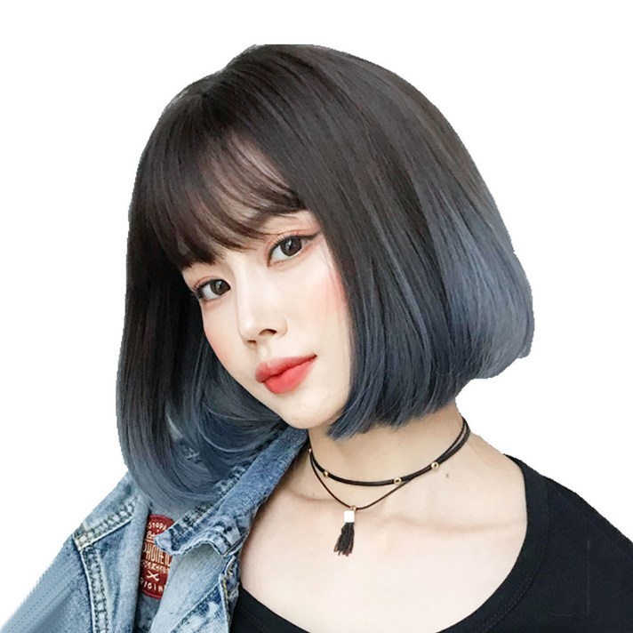 반블루 통가발, 브라운 블루, 1개