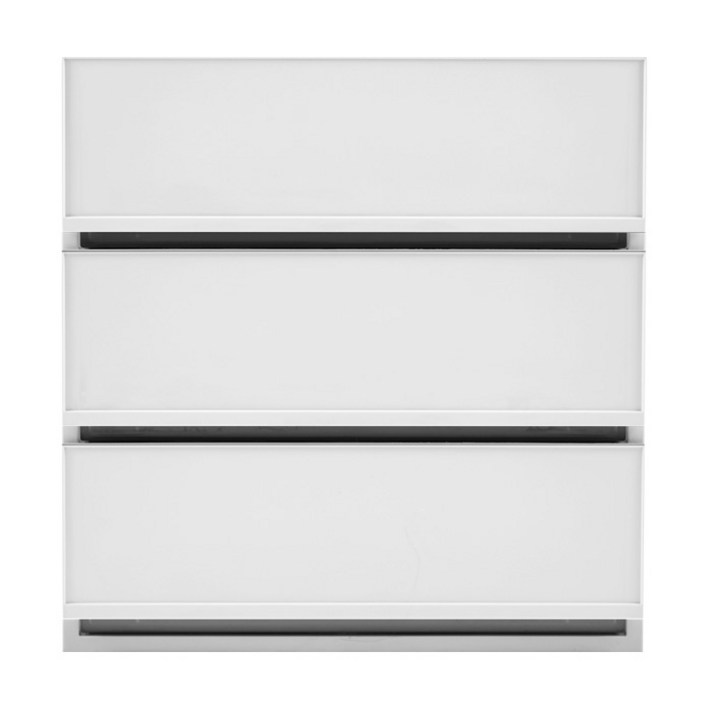 샤바스 컬러스토리 서랍장 3단 600, 화이트, 1개