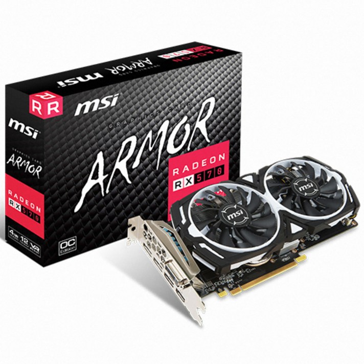 MSI 라데온 아머 OC D5 4GB 그래픽카드, RX570AR