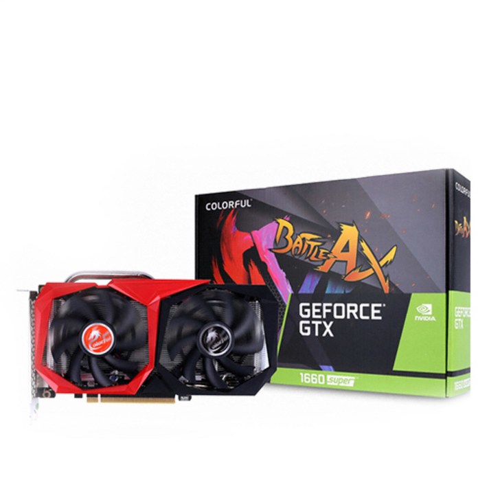 컬러풀 지포스 GTX 1660 SUPER 토마호크 D6 6GB 그래픽 카드, 단일상품