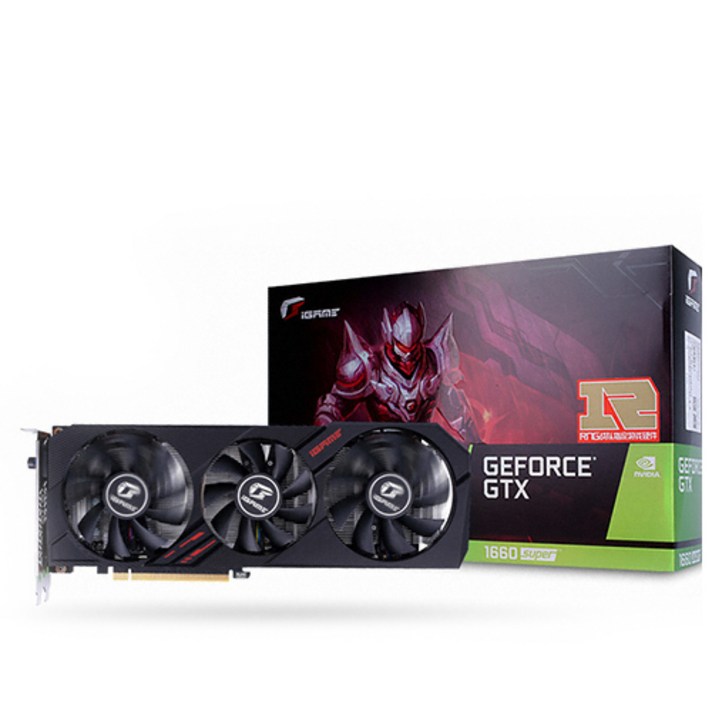 컬러풀 iGAME 지포스 GTX 1660 SUPER Ultra D6 6GB 그래픽 카드, 단일상품