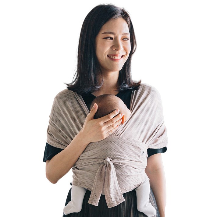 코니 아기띠 썸머 M, 베이지