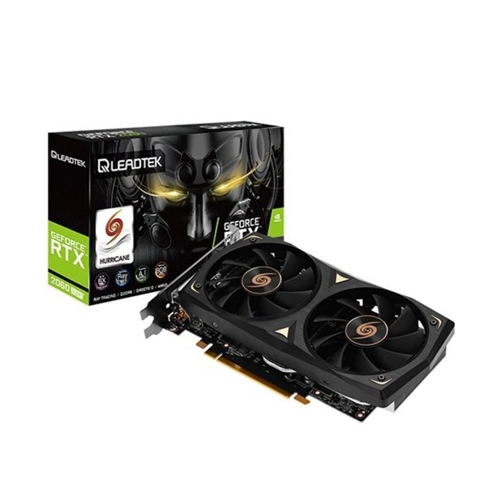 리드텍 WinFast 지포스 RTX 2060 SUPER HURRICANE D6 8GB 그래픽카드, 단일상품