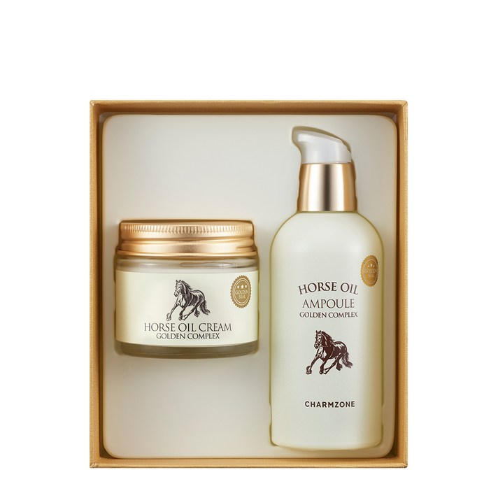 참존 마유 골든 컴플렉스 크림 70ml + 앰플 100ml 세트, 1개