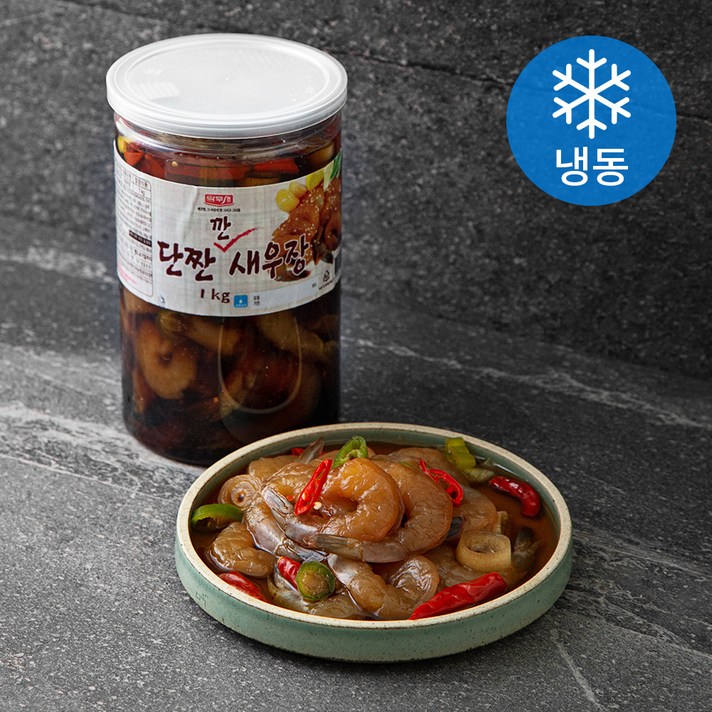 나무새 단짠깐새우장 (냉동), 1kg, 1개