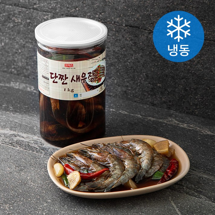 나무새 단짠새우장 (냉동), 1kg, 1개