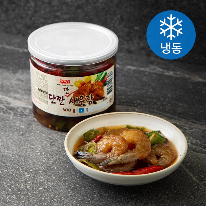 나무새 단짠깐새우장 (냉동), 500g, 1개