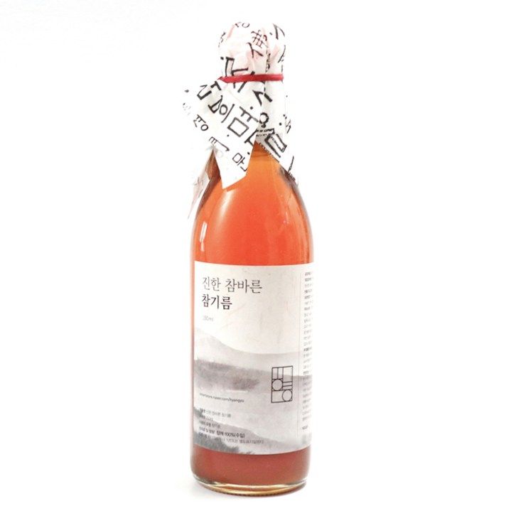 향유상회 진한 참바른 참기름, 350ml, 1개