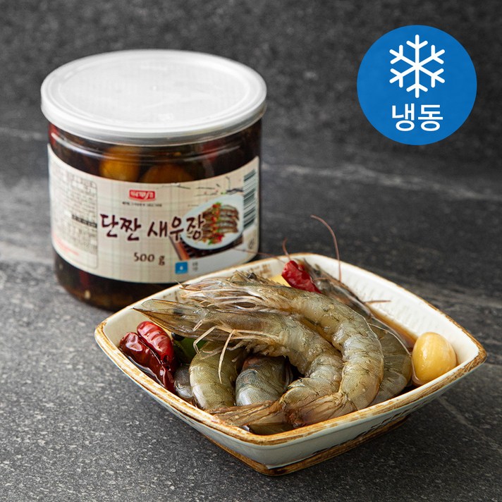나무새 단짠새우장 (냉동), 500g, 1개