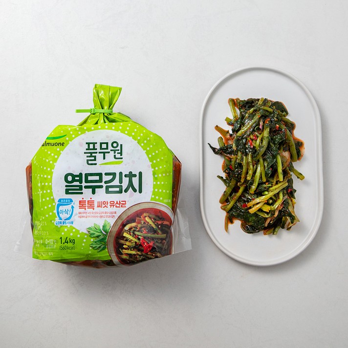 풀무원 톡톡 열무김치, 1.4kg, 1봉