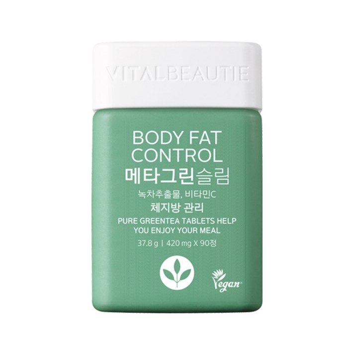 바이탈뷰티 메타그린 슬림, 90정, 1개