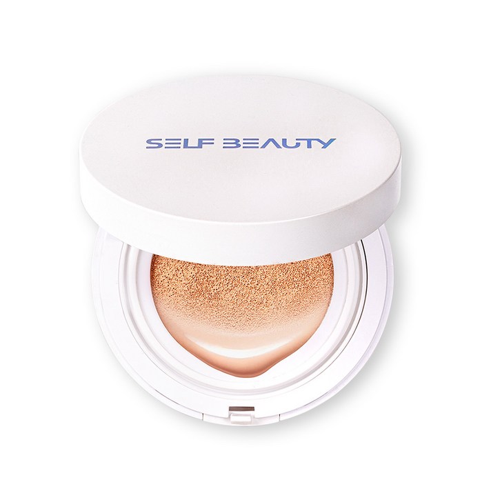 셀프뷰티 유니콘 벨벳 커버 쿠션 SPF47 PA++ 본품 15g, 21호 퓨어 아이보리, 1개