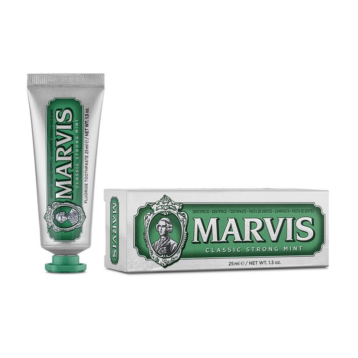 마비스 클래식 스트롱 민트 치약, 25ml, 1개