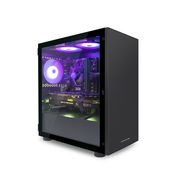 한성컴퓨터 TFG MX 게이밍 데스크탑 블랙 MX3507X (3세대 라이젠5-3500X WIN미포함 RAM 16GB SSD 240GB RX570), 기본형