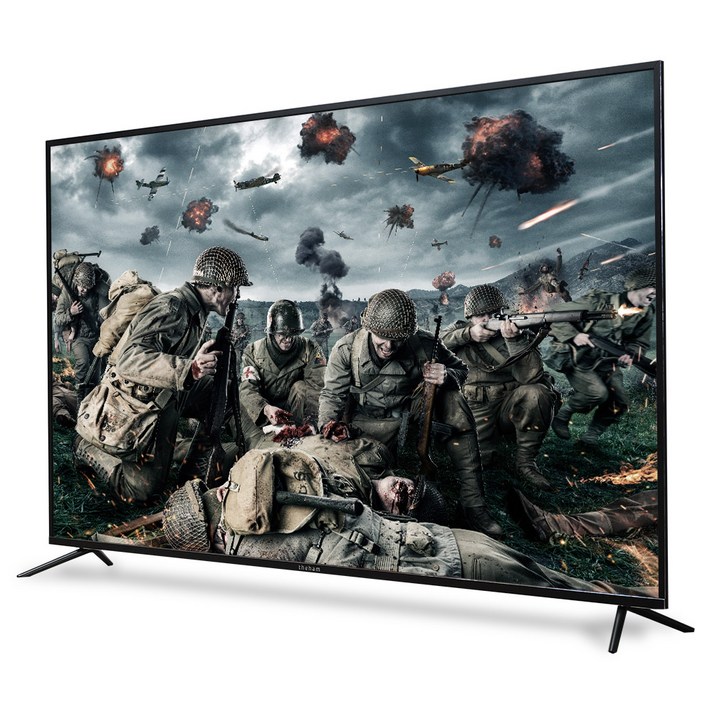 더함 4K UHD 189.2cm 스마트 TV N751UHD IPS SMART HDR 2020, 벽걸이형, 방문설치