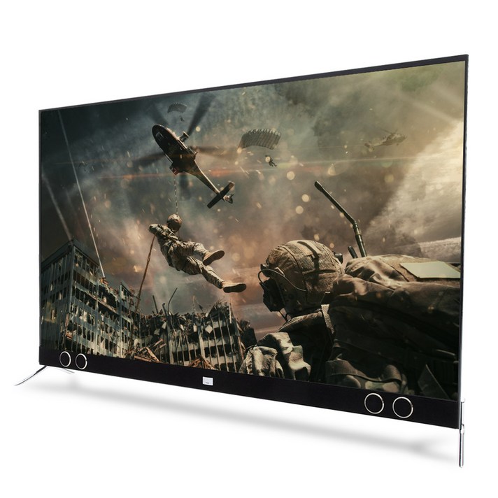 더함 4K UHD 138.8cm QLED 퀀텀닷 스마트 TV N553QLED VA SMART SOUNDBAR HDR 2020, 스탠드형, 자가설치