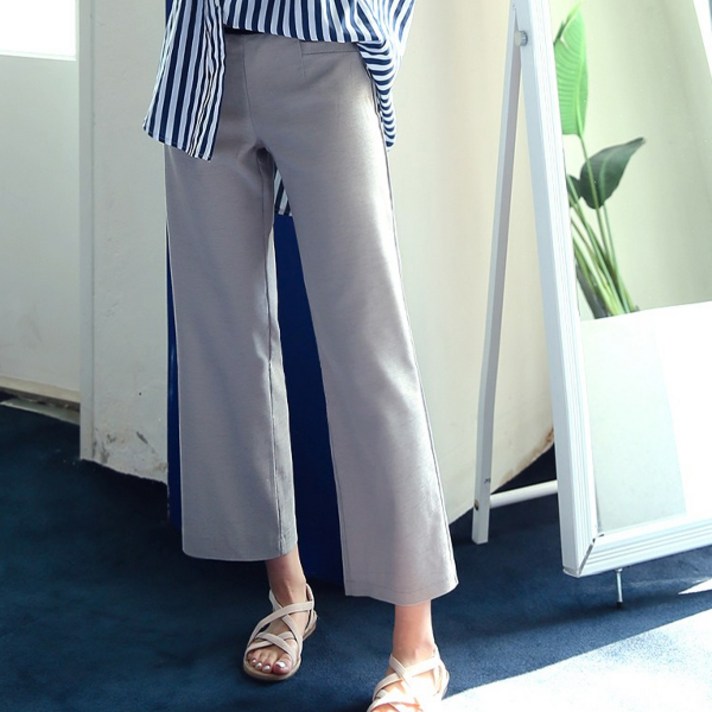 안녕미미 여성용 데일리 린넨팬츠