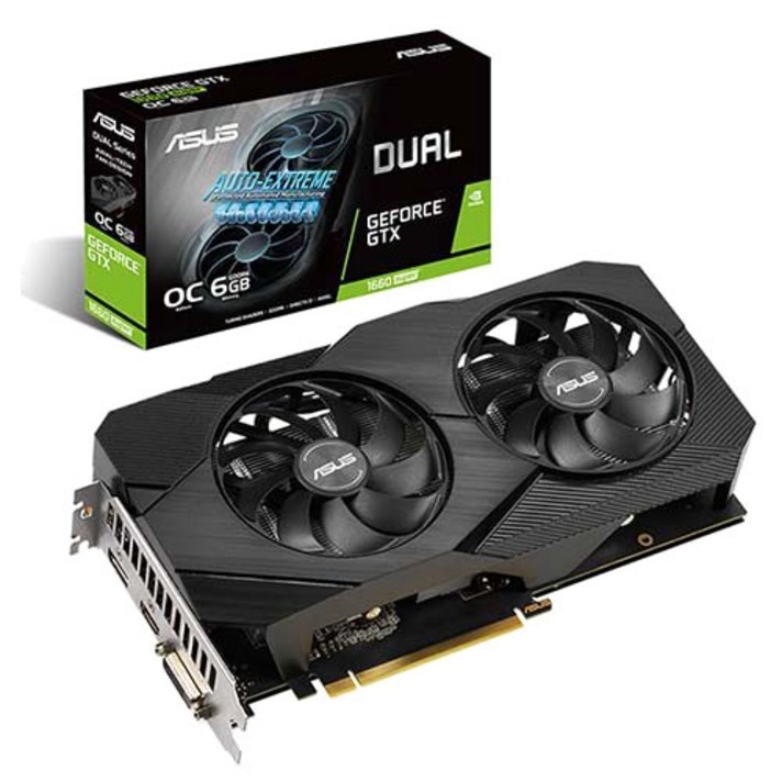 에이수스 DUAL 지포스 GTX 1660 SUPER O6G EVO D6 6GB 그래픽카드, TUF 3-GTX1660S-O6G-GAMING