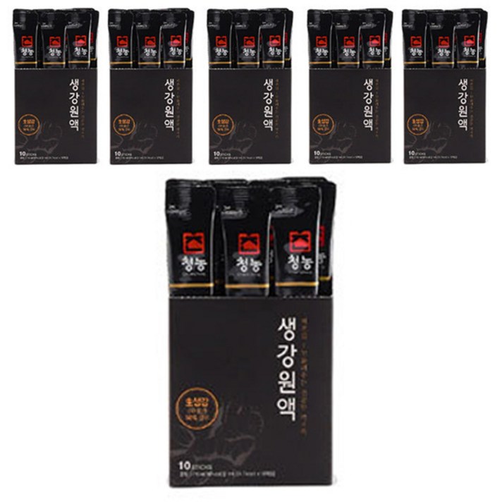 청농 생강원액 스틱, 11ml, 60개입