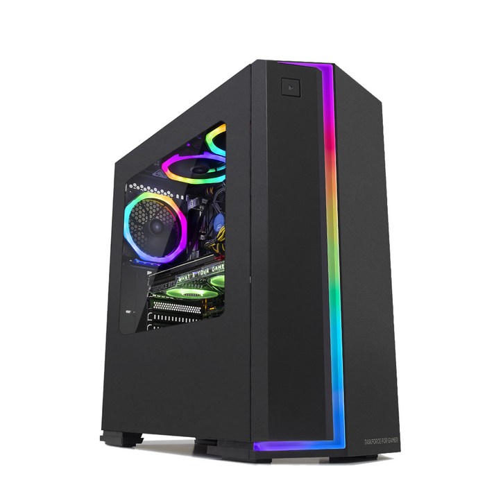 한성컴퓨터 게이밍 데스크탑 TFG AX3526W (AMD 라이젠5 3600 WIN10 Home RAM 8GB NVMe 256GB RTX2060 SUPER 파워정격 600W)