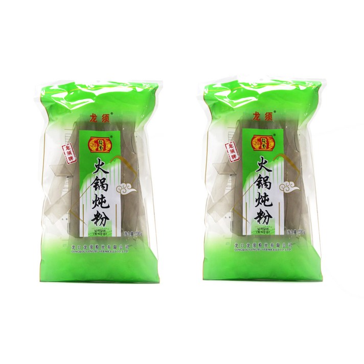 하이디라오 넓적당면, 200g, 2개