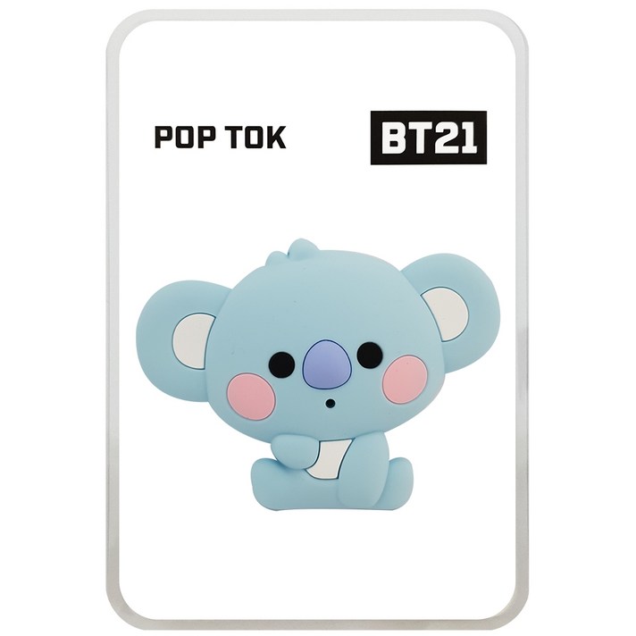 BT21 베이비 버블리 팝톡 휴대폰 악세서리, KOYA, 1개