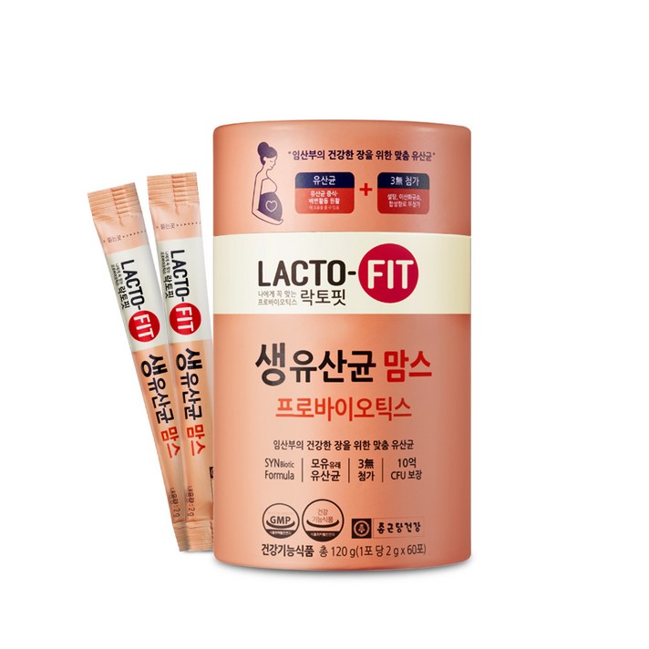 종근당건강 락토핏 생유산균 맘스, 120g, 1통