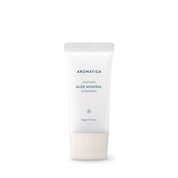 아로마티카 수딩 알로에 미네랄 선스크린 SPF50+ PA++++, 50g, 1개