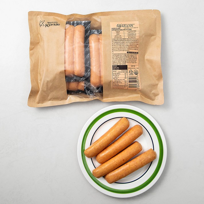 셰프초이스 더블치즈 소시지, 240g, 4개
