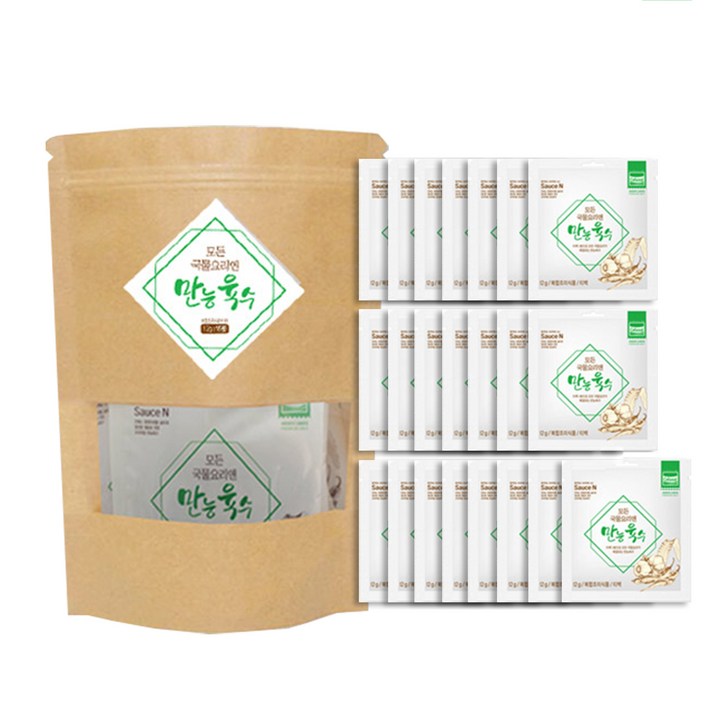소스앤 만능육수, 12g, 22개