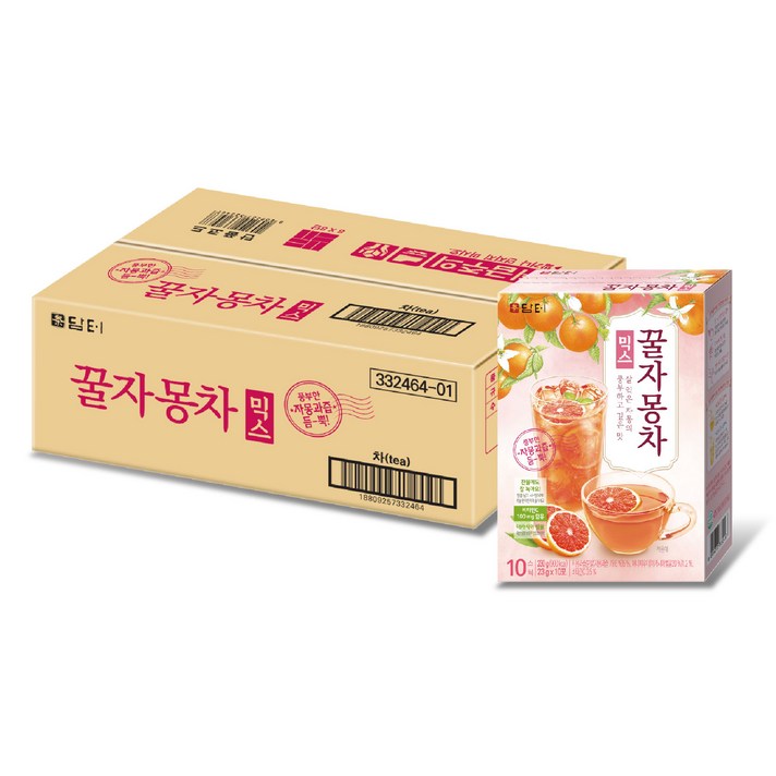 담터 꿀자몽차 믹스, 230g, 20개