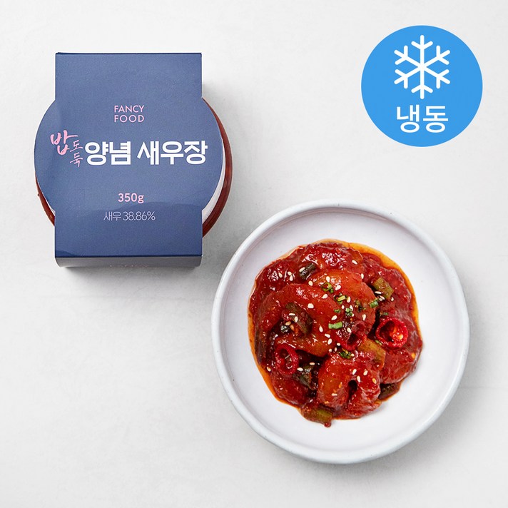 팬시푸드 순살 양념 새우장 12미내외 (냉동), 350g, 1개