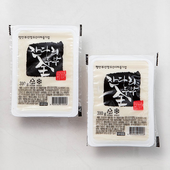 잔다리 전두부, 310g, 2개