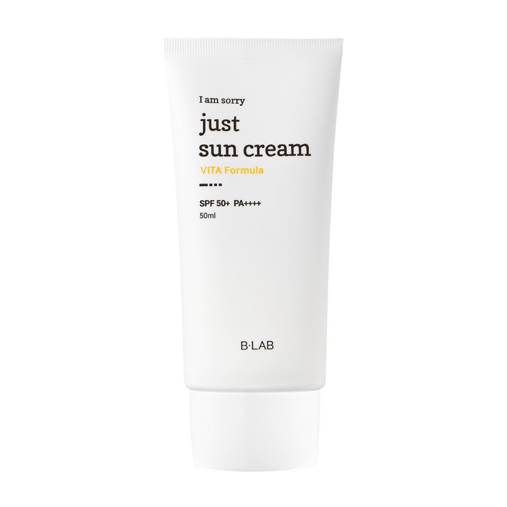 비랩 아이엠 쏘리 저스트 선크림 SPF50+ PA++++, 50ml, 1개