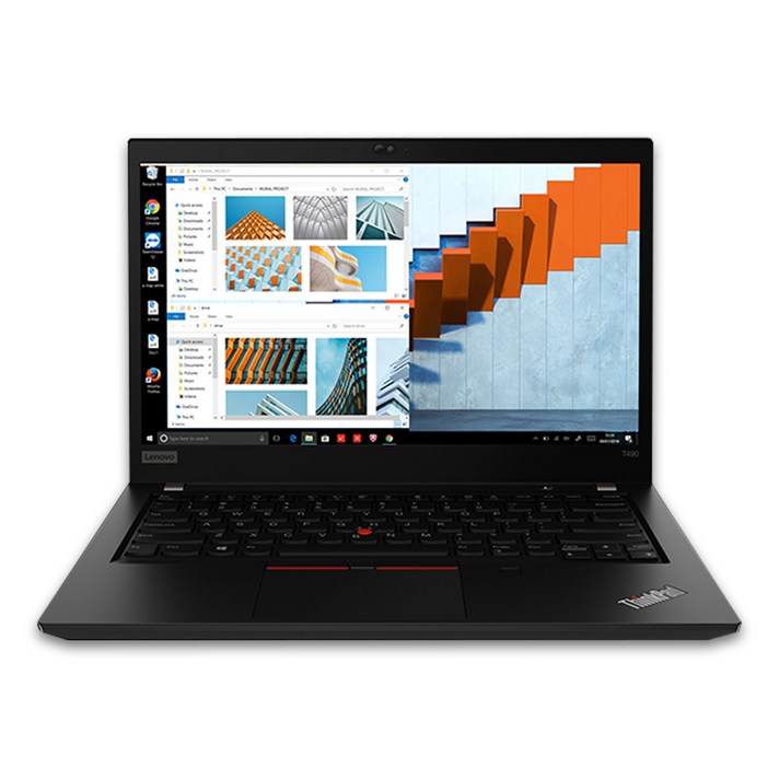 레노버 노트북 ThinkPad T490-20RYS00S00 (i5-10210U 35.5cm WIN10 Pro), 포함, NVMe 256GB, 8GB