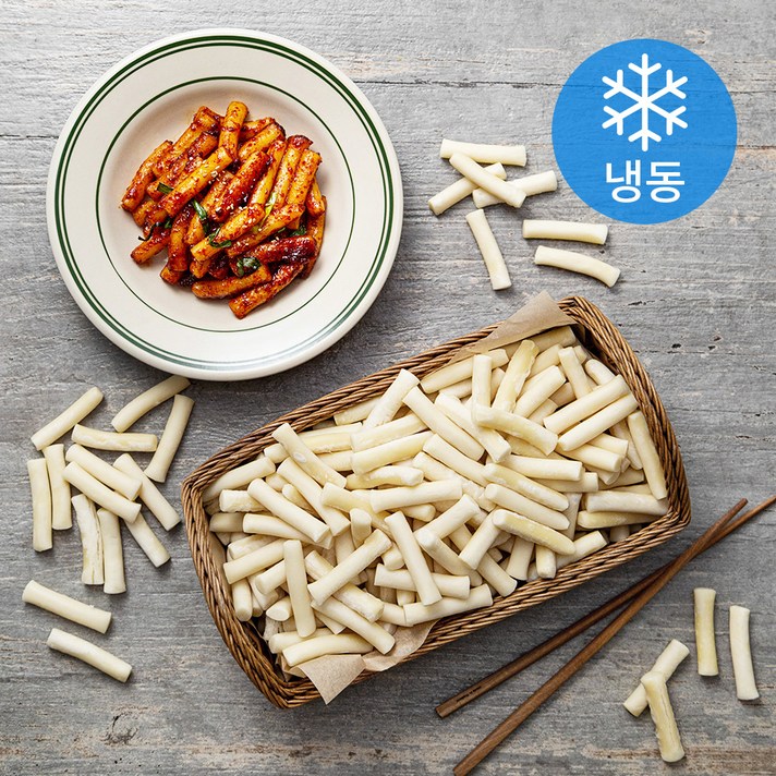 낭만부라더 찰떡볶이 알알이 (냉동), 1kg, 8개