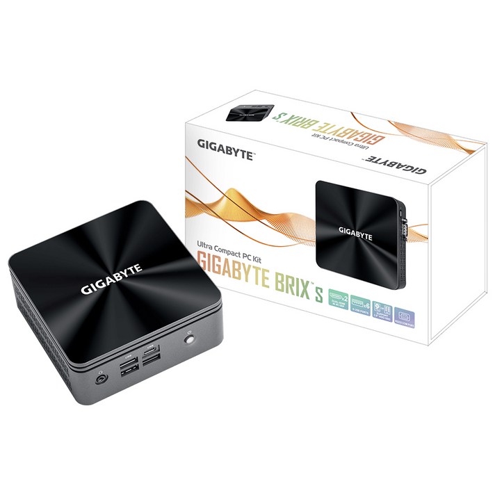 기가바이트 큐브형 미니PC BRIX GB-BRi5H-10210E (i5-10210U WIN미포함), 기본형