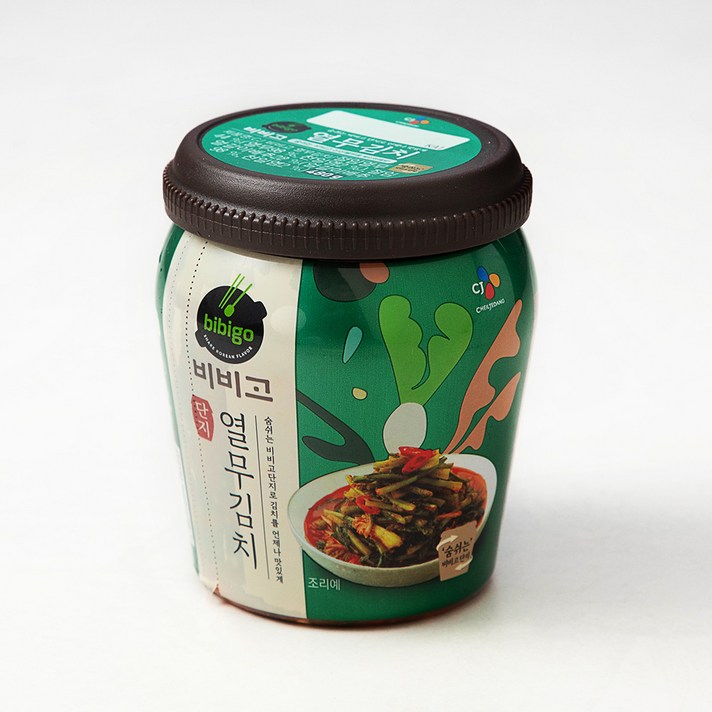 비비고 열무 단지 김치, 480g, 1개