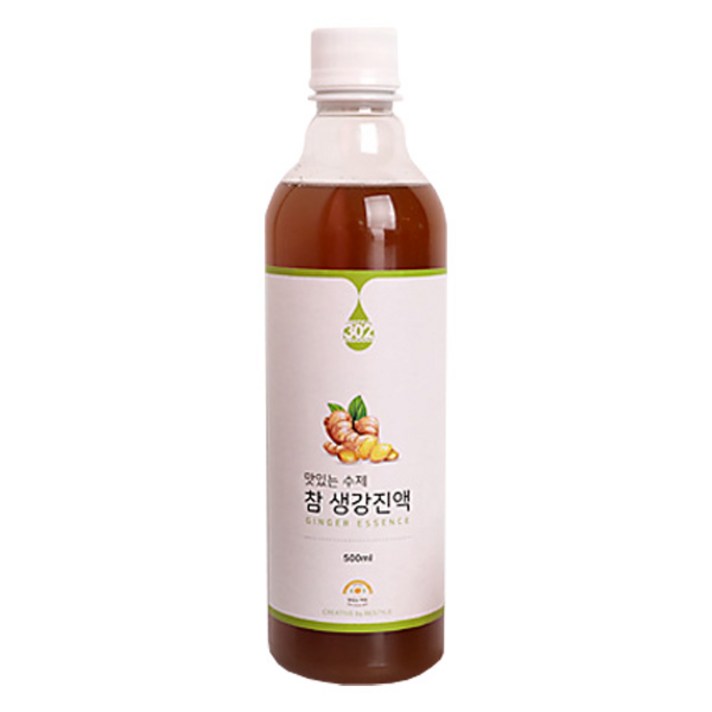봉동참편강 맛있는 자연 맛있는 생강진액, 500ml, 1개