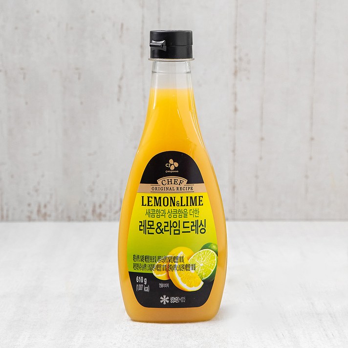 CJ제일제당 레몬 라임드레싱, 610g, 1개