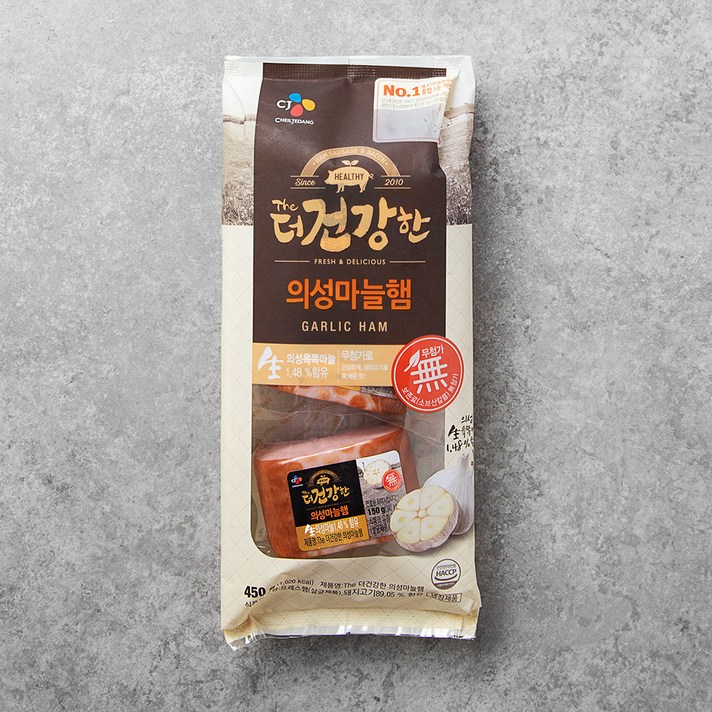 더건강한 햄의성 마늘, 150g, 3개