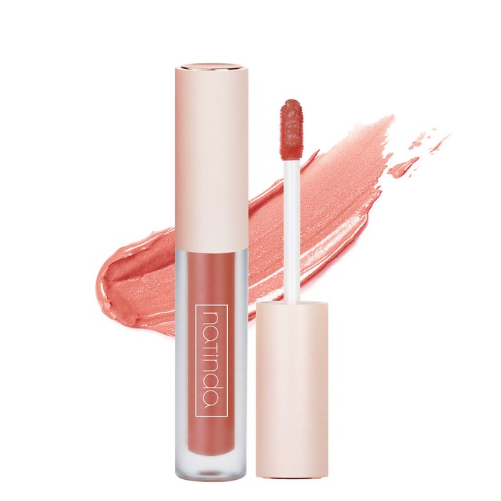 나틴다 매트 벨벳 틴트 3ml, 101인간복숭아, 1개