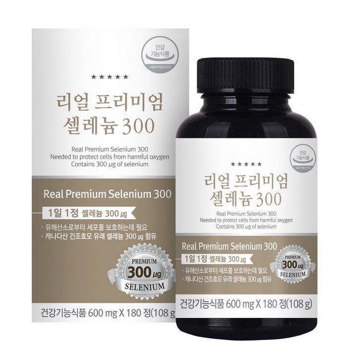 온푸드 리얼 프리미엄 셀레늄 300, 180정, 1개