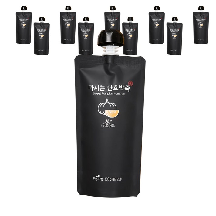 두손드림 아침 바로먹는 한끼 단호박죽, 130g, 10개