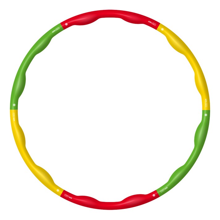 비핏 어린이 왕자패밀리 훌라후프, 1074g, 혼합색상