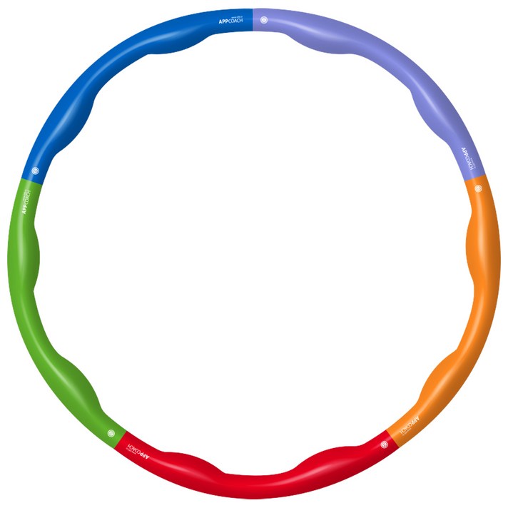 비핏 어린이 타노키즈 훌라후프, 895g, 혼합색상