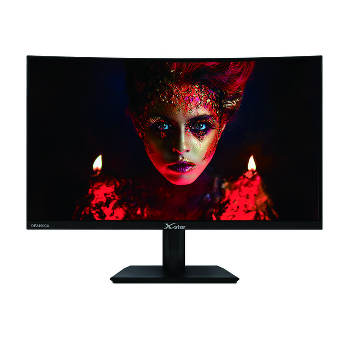 엑스스타 60.1cm FHD 커브드 144Hz 게이밍 모니터, DP2490CU(일반)