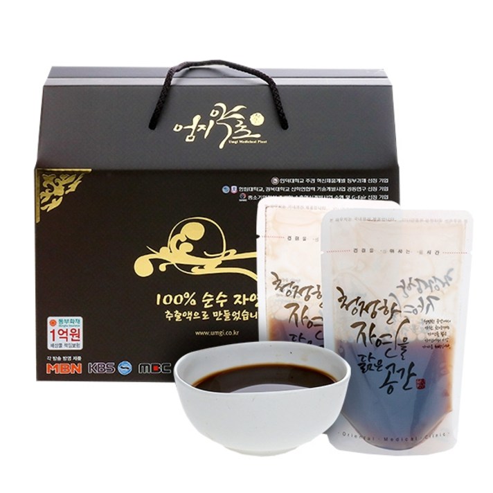 엄지약초 우슬 진액, 90ml, 60개