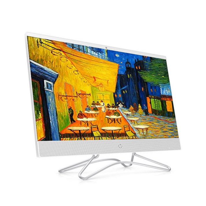 HP 일체형 PC 스노우 화이트 HP 22 All-in-One PC(i3-9100T 54.6cm WIN10 Home RAM 4GB NVMe 256GB + HDD 1TB), HP 22 All-in-One PC, 기본형