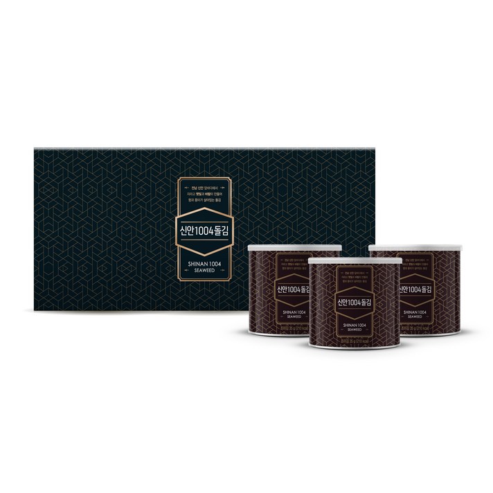 예맛식품 신안 1004돌김캔, 35g, 3개